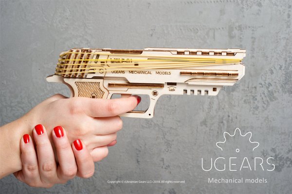 UGEARS Wolf-01 Handfeuerwaffe